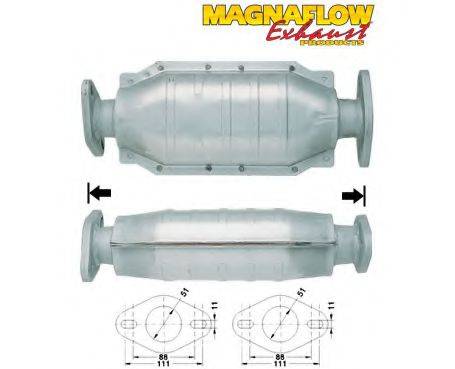 MAGNAFLOW 80020 Каталізатор