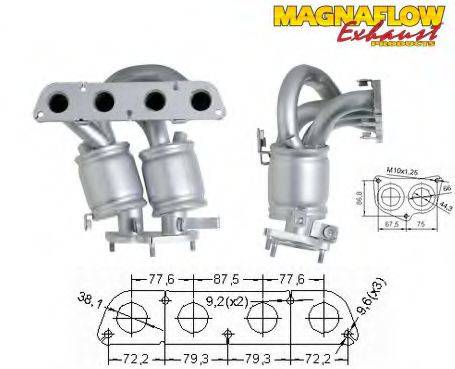 MAGNAFLOW 78012 Каталізатор