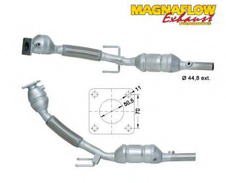 MAGNAFLOW 77203 Каталізатор