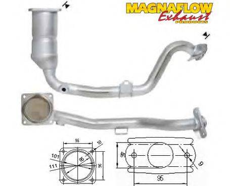 MAGNAFLOW 76025 Каталізатор