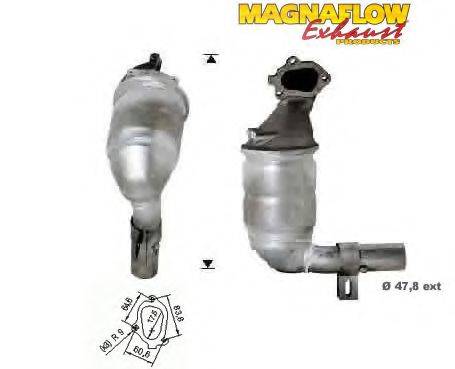 MAGNAFLOW 75817D Каталізатор