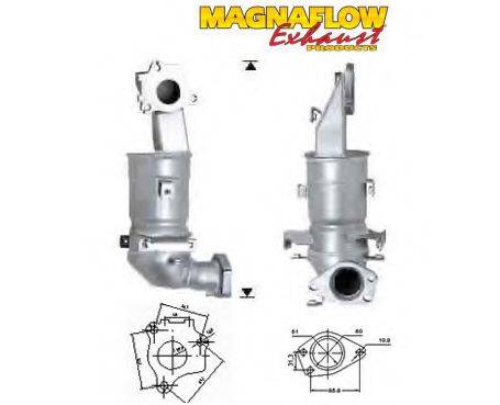 MAGNAFLOW 75606D Каталізатор