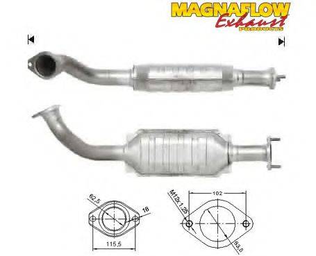 MAGNAFLOW 75402D Каталізатор