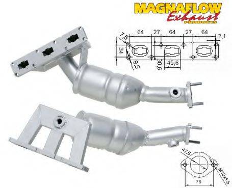 MAGNAFLOW 70606 Каталізатор