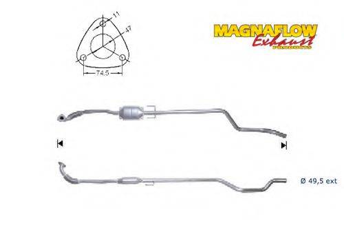 MAGNAFLOW 65804D Каталізатор