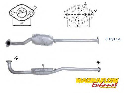 MAGNAFLOW 77608 Каталізатор