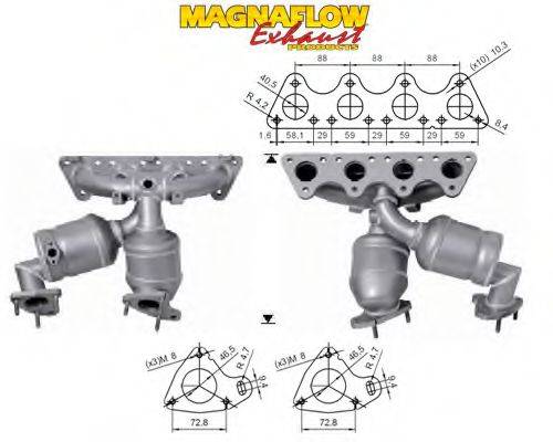 MAGNAFLOW 60202 Каталізатор