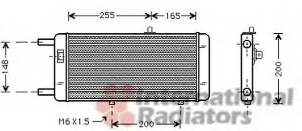 VAN WEZEL 03002087 Радіатор, охолодження двигуна