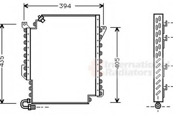 VAN WEZEL 03005135 Конденсатор, кондиціонер