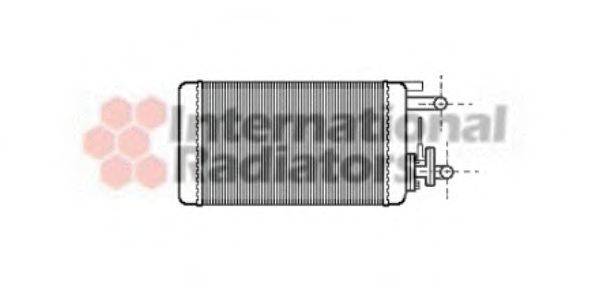 VAN WEZEL 17006106 Теплообмінник, опалення салону