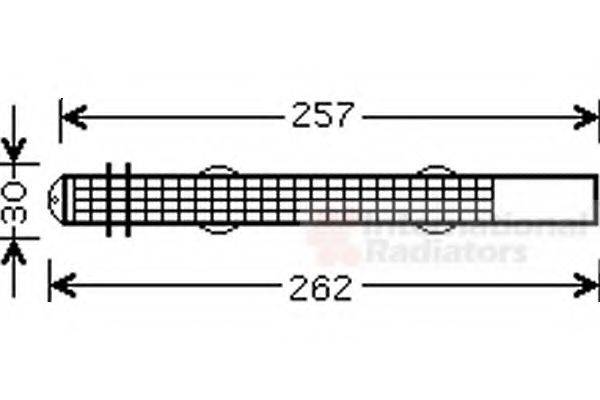 VAN WEZEL 0600D298 Осушувач, кондиціонер