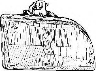 VAN WEZEL 1837942 Основна фара