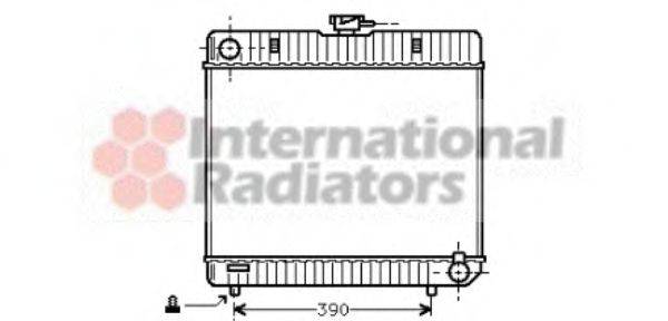 VAN WEZEL 30002042 Радіатор, охолодження двигуна