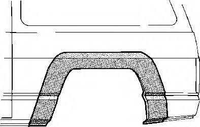 VAN WEZEL 3240146 Боковина