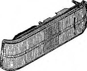 VAN WEZEL 3710924 Задній ліхтар