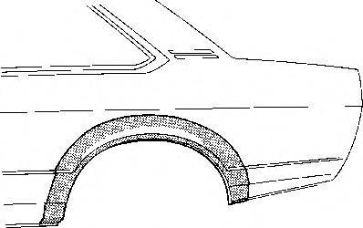 VAN WEZEL 3757146 Боковина