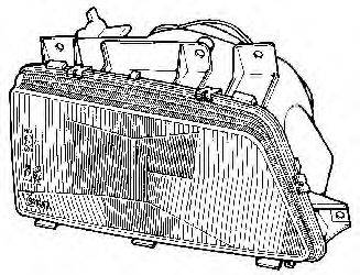 VAN WEZEL 4046943V Основна фара