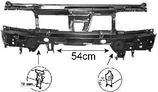 VAN WEZEL 4912678 Облицювання передка