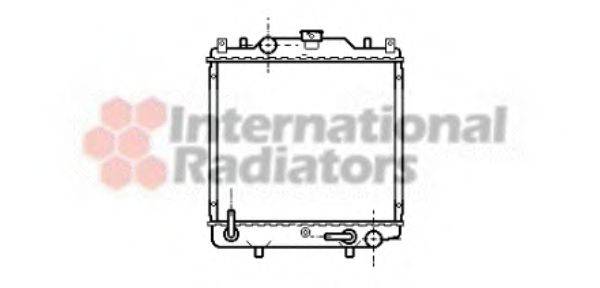 VAN WEZEL 52002029 Радіатор, охолодження двигуна