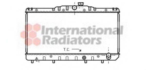 VAN WEZEL 53002030 Радіатор, охолодження двигуна