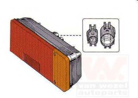VAN WEZEL 1650925 Задній ліхтар