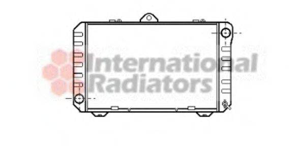 VAN WEZEL 53002167 Радіатор, охолодження двигуна