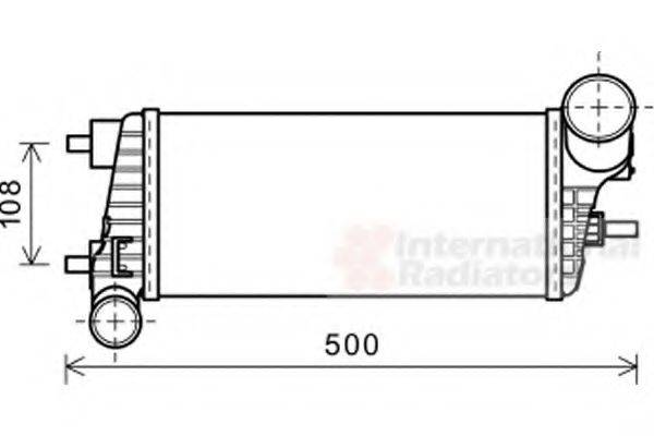 VAN WEZEL 18004471 Інтеркулер