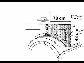 VAN WEZEL 3062133 Боковина