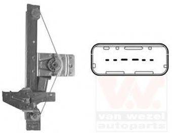 VAN WEZEL 4029267 Підйомний пристрій для вікон