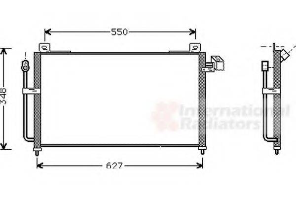 VAN WEZEL 27005141 Конденсатор, кондиціонер