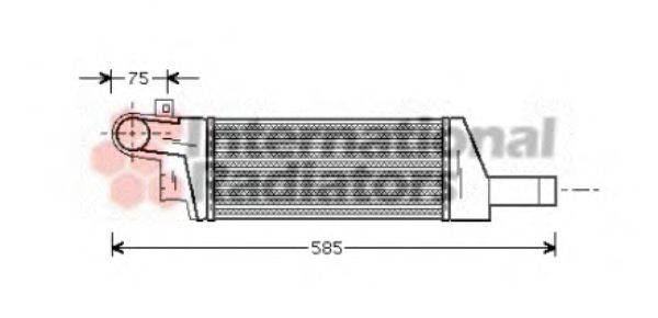 VAN WEZEL 37004322 Інтеркулер