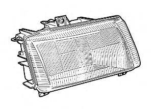 VAN WEZEL 5826961 Основна фара
