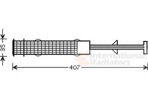 VAN WEZEL 0600D270 Осушувач, кондиціонер