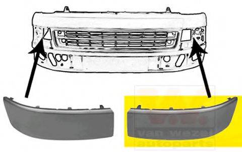 VAN WEZEL 5790585 Облицювання, бампер