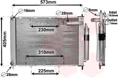 VAN WEZEL 1300M370 модуль охолодження