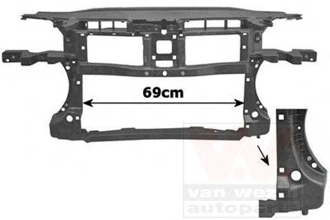 VAN WEZEL 5839668 Облицювання передка