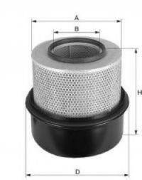 UNIFLUX FILTERS XA2158 Повітряний фільтр