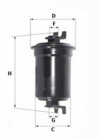 UNIFLUX FILTERS XB171 Паливний фільтр