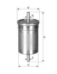 UNIFLUX FILTERS XB333 Паливний фільтр