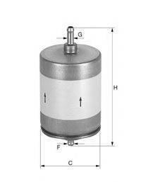 UNIFLUX FILTERS XB43 Паливний фільтр