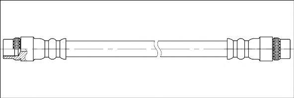 WOKING G190041 Гальмівний шланг