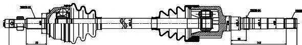 GSP 209064 Приводний вал