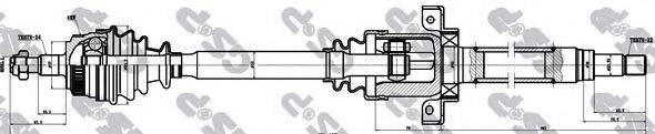 GSP 235038 Приводний вал