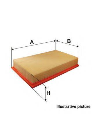 OPEN PARTS EAF338510 Повітряний фільтр