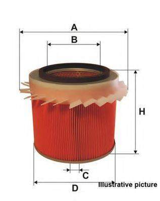 OPEN PARTS EAF343620 Повітряний фільтр