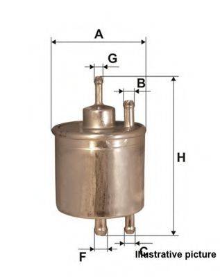 OPEN PARTS EFF508520 Паливний фільтр