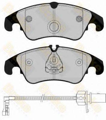 BRAKE ENGINEERING PA1794 Комплект гальмівних колодок, дискове гальмо