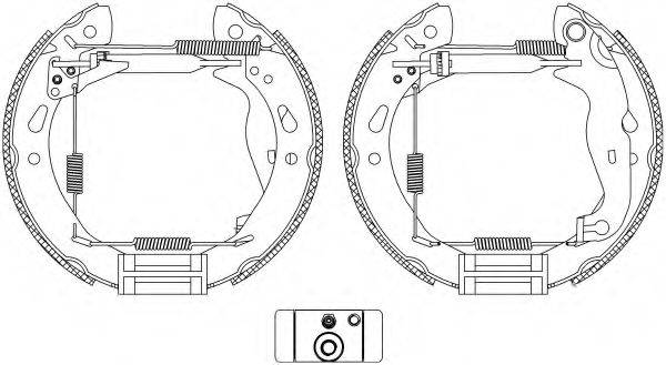TEXTAR 84069200 Комплект гальмівних колодок