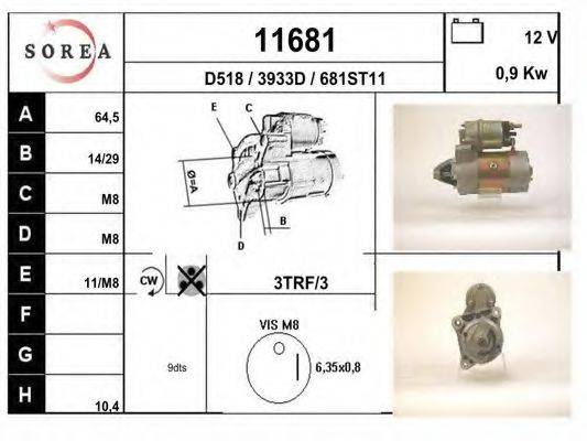 EAI 11681 Стартер