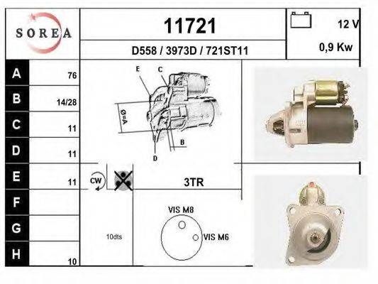 EAI 11721 Стартер